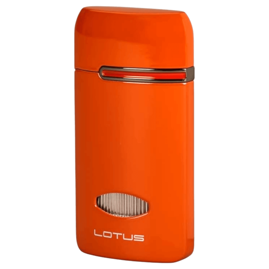 Lotus Matrix Orange Torch Lighter