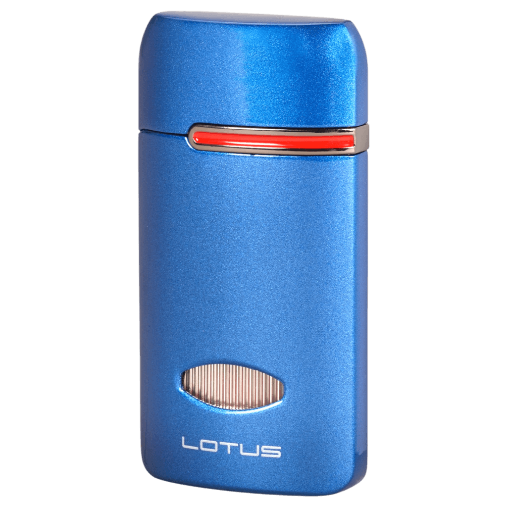 Lotus Matrix Blue Torch Lighter