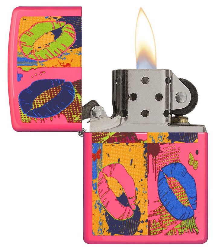 Zippo Pop Lips Lighter 11Z29086