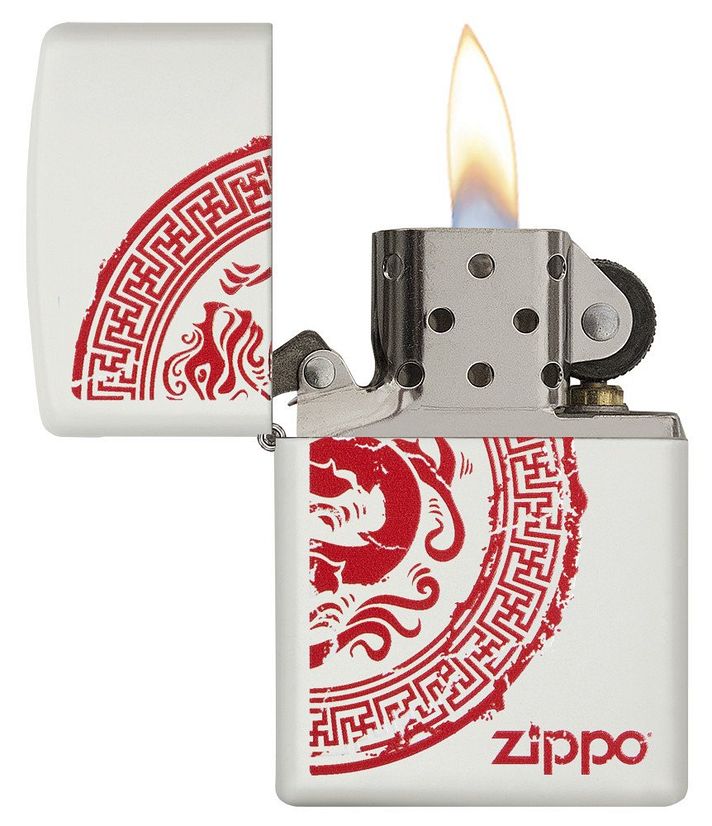 Zippo Dragon Stamp Lighter 11Z28855