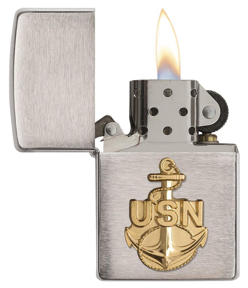 Zippo Navy Lighter 11Z280N