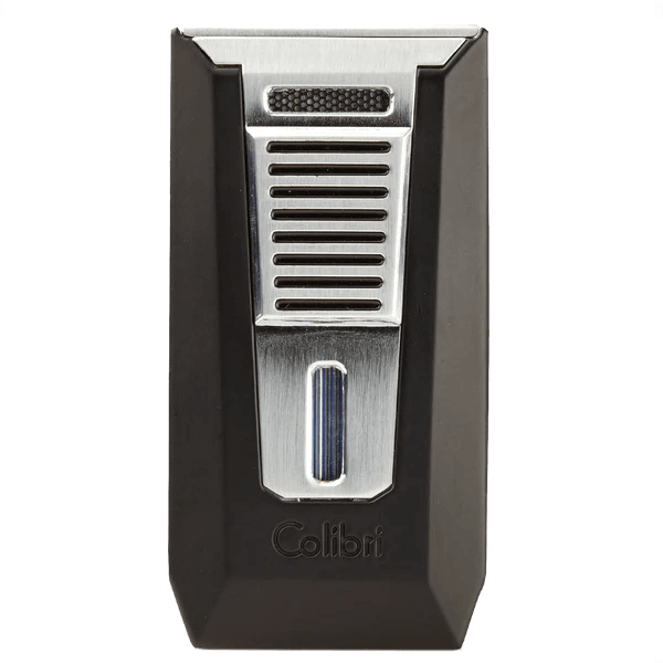 Colibri Slide Black+Chrome Lighter