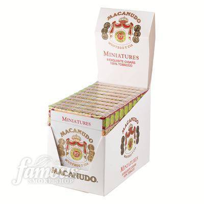 Macanudo Miniatures Cafe Cigars (3 3/4 x 24) ¨C 10/8