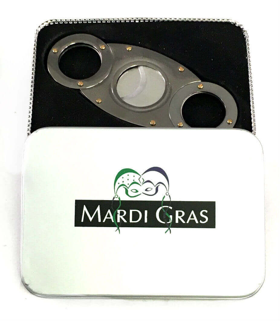 Mardi Gras Grey Cutter