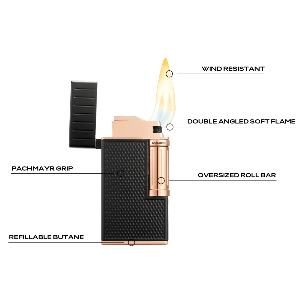 Colibri Julius Black Lighter