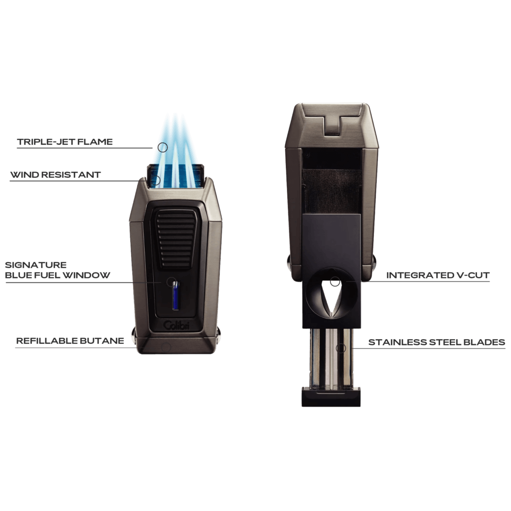 Colibri Quantum Chrome Lighter