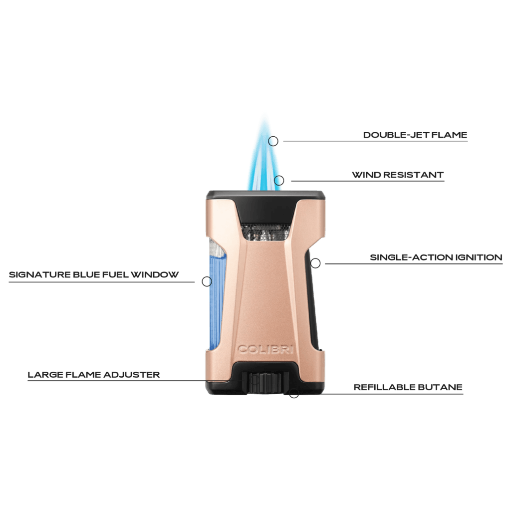 Colibri Rebel Silver Lighter