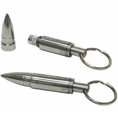 Stainless Steel Bullet Punch Keychain