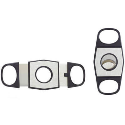 Stainless Steel Double Blade Cigar Cutter