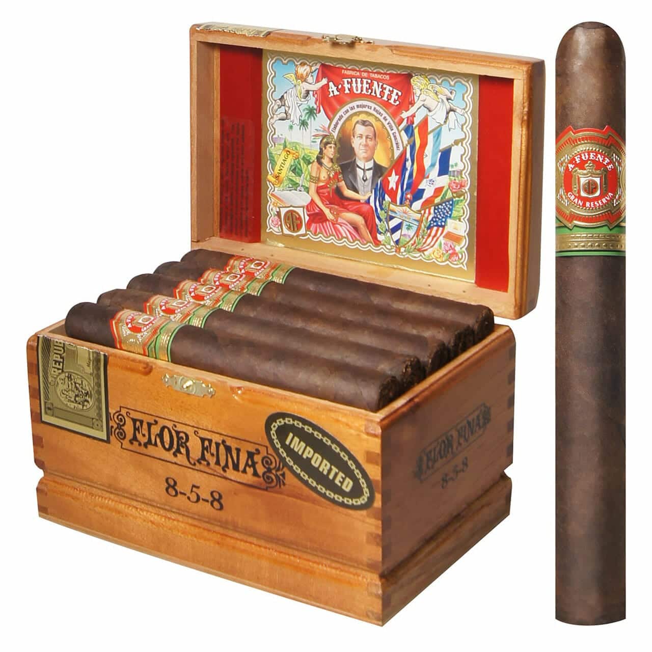 Arturo Fuente 858 Claro Cigars (6 x 47) ¨C Box of 25