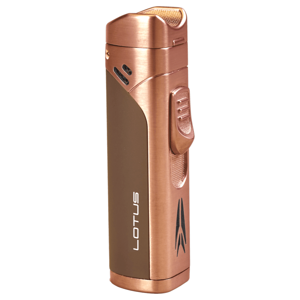 Lotus Monarch Brown & Copper  Torch Lighter