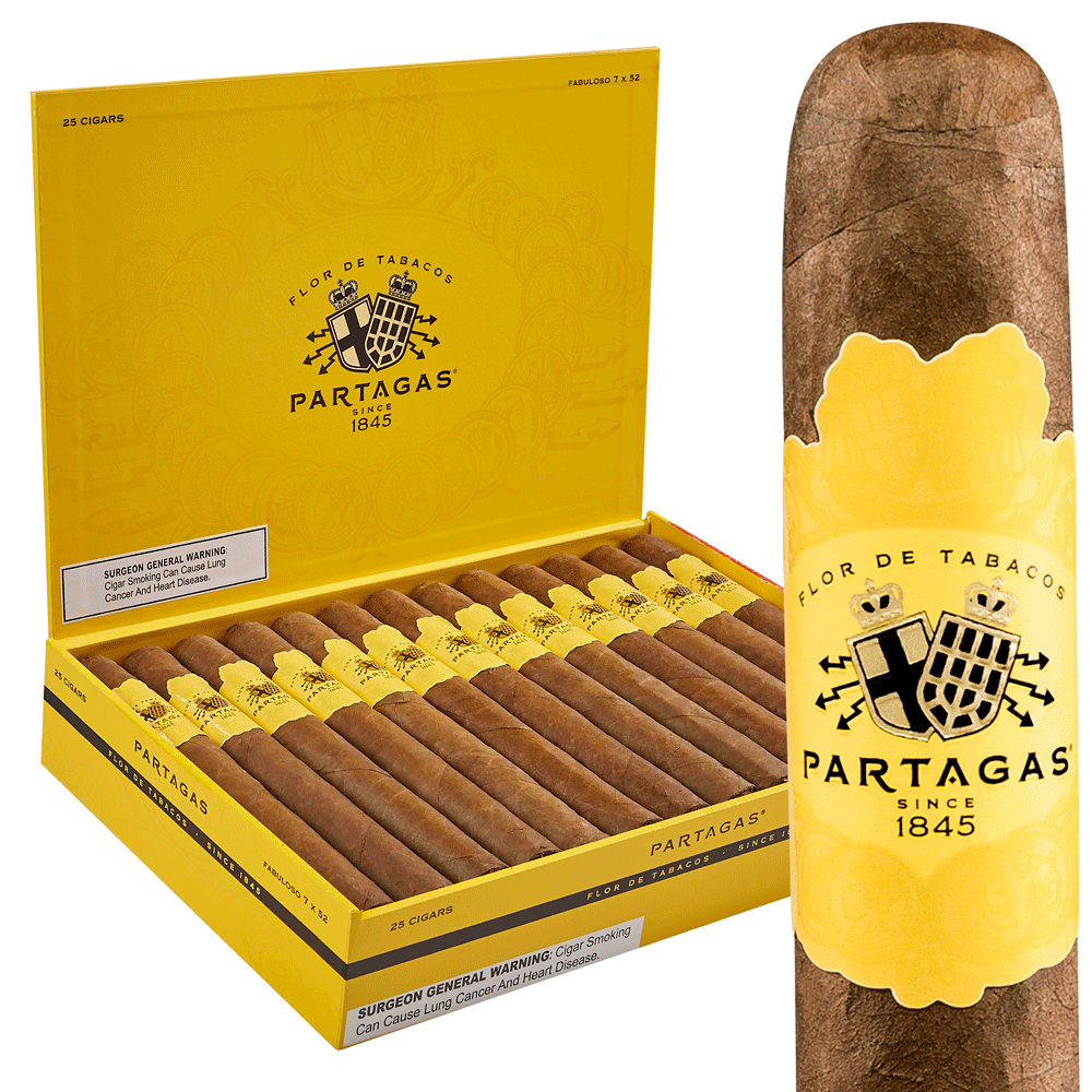 Partagas Fabuloso Cigars (7 x 52) ¨C Box of 25