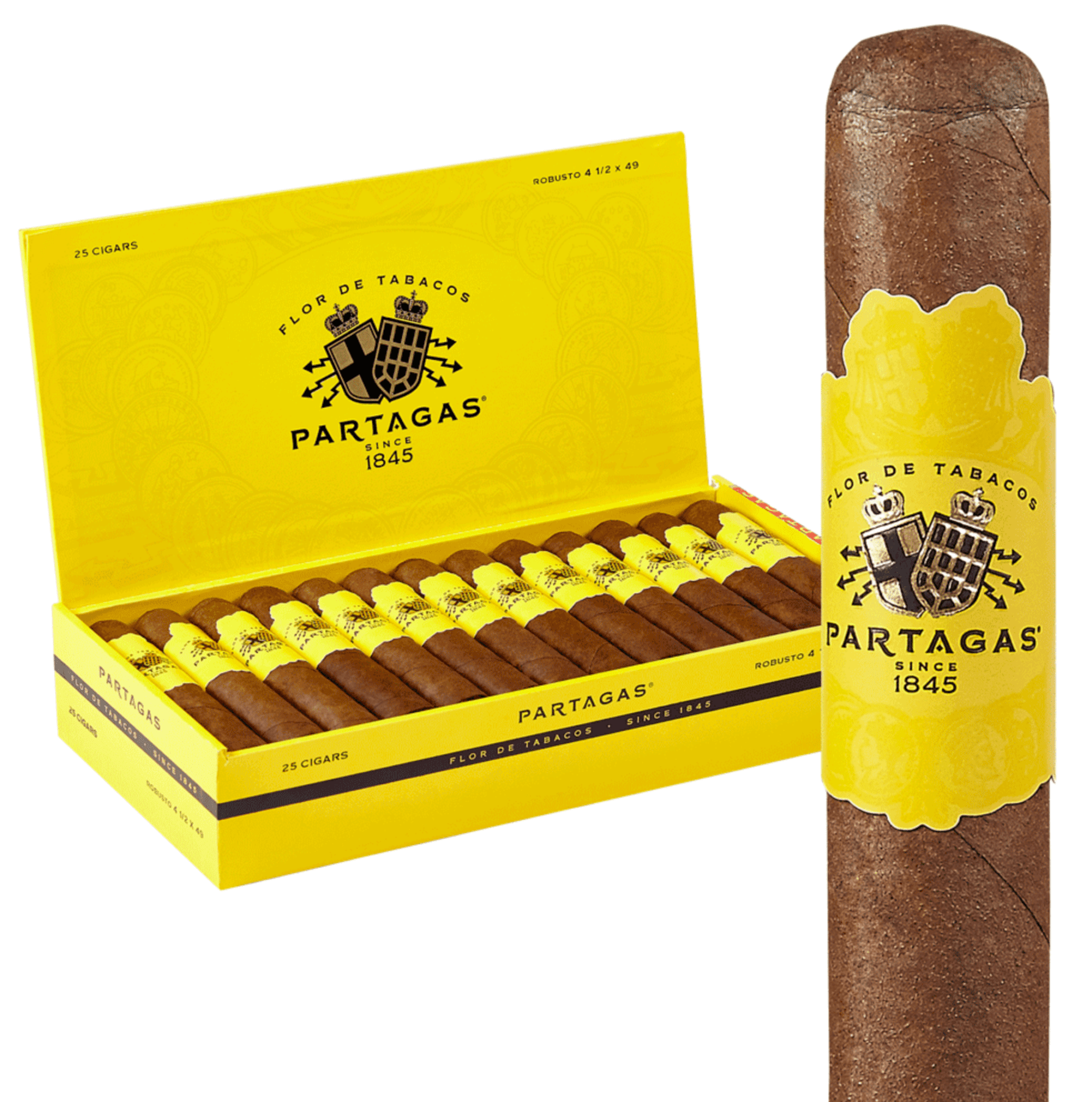 Partagas Black Crystal Cigars (5 1/2 x 50) ¨C 8 Tubes