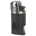 Lotus Defiant Black & Gunmetal Torch Lighter